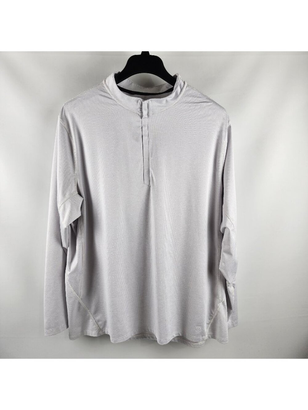 VRST Shirt Mens XXL Gray Athletic Golf 1/2 Zip